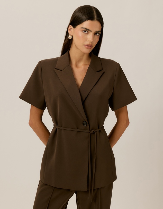 Tussah - Allira Tailored Wrap Top