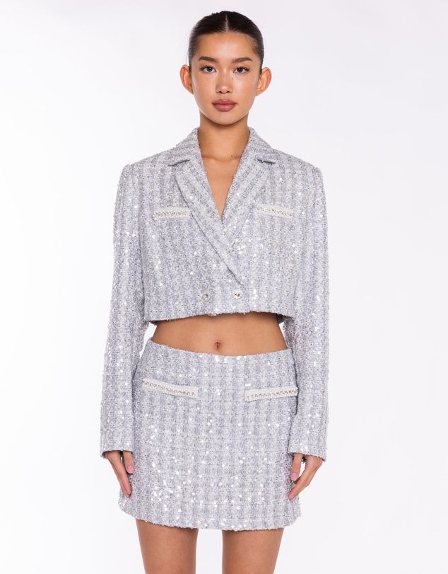 Glamorous - Double-Breasted Crop-Blazer