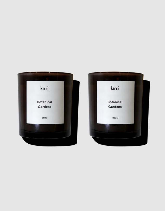 Kirri by Scent Australia Home - Botanical Gardens Candle (220g) Duo (Formerly Jardin De Carthage)