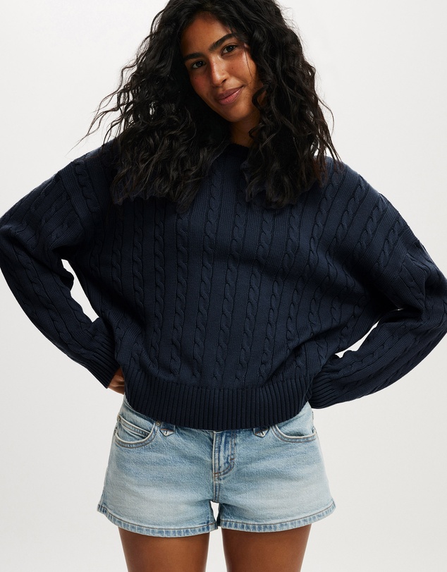 Cotton On - Cotton Crew Neck Sweater