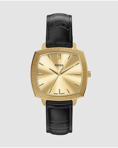 Fossil - Machine Luxe Black Analogue Watch