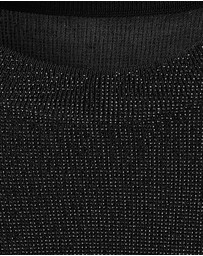 M.N.G - Cropped Sweater With Crystals