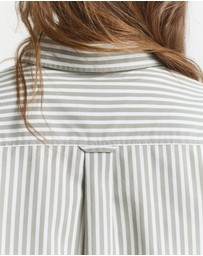 Gant - Regular Fit Striped Poplin Shirt