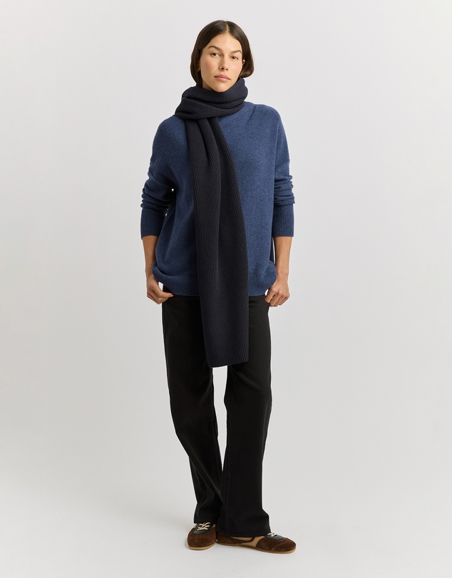 Toorallie - Fine Rib Scarf
