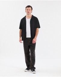Nomadic Paradise - Byron  Knit Resort Crop Shirt