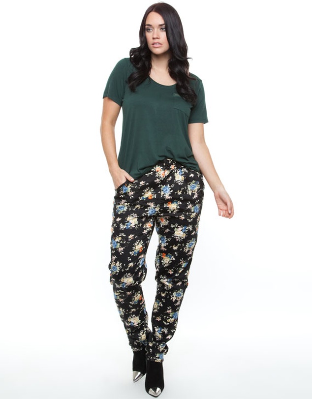 Wonderlust - Floral Cigarette Leg Pants