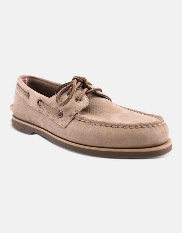 Sperry - Cloud A/O 2-Eye Wide Leather Nubuck White-Men's