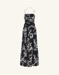 Shona Joy - Lila Double Strap Tiered Maxi Dress