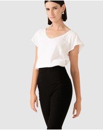 SACHA DRAKE - Skinny High Waisted Pants