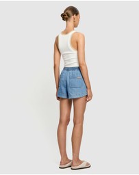 KIVARI - Emilie Denim Shorts