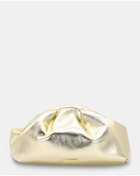 Morgan & Taylor - Annette Soft Clutch in Gold