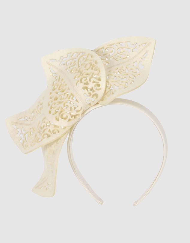 Max Alexander - Laser-Cut Leaf Fascinator