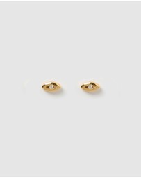 Arms Of Eve - Amulet Gold Studs