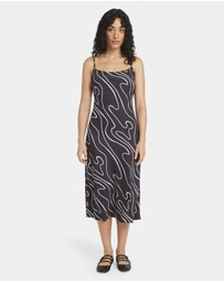 RVCA - Womens Lets Dance Slip Dress