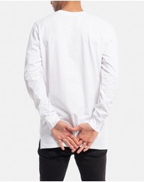 Counter Culture - Cypher Embroidery Long Sleeve Tee