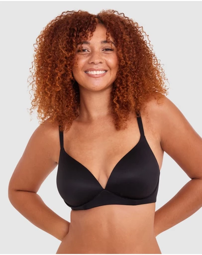 Bras N Things - Body Bliss Contour Wirefree Bra - Black