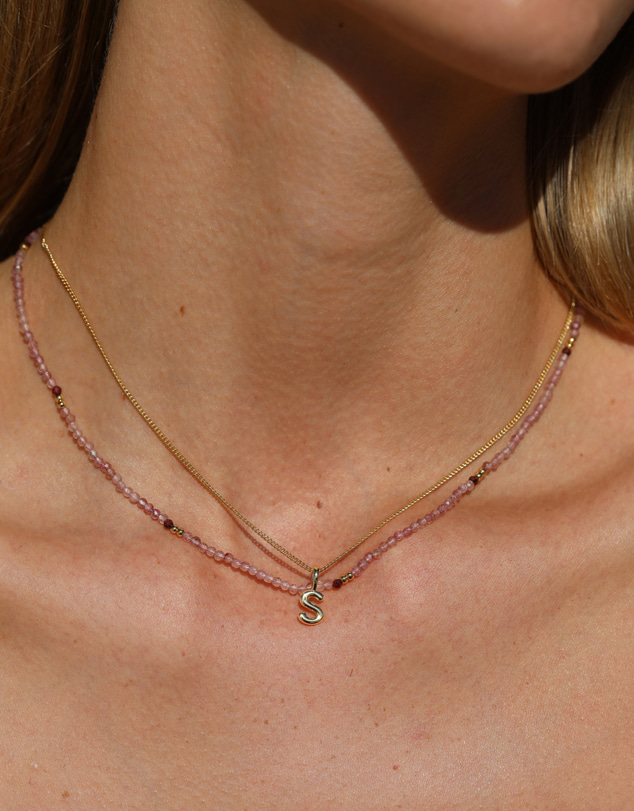 Luna Rae - Gold Vermeil - Amalfi Beaded Necklace