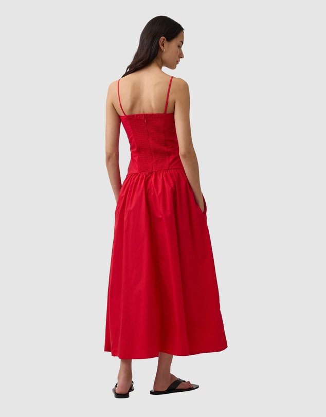 GAP - Strapless Draped Bodice Maxi Dress