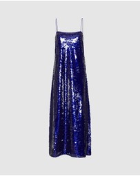 ROTATE - Sequins Maxi Dress