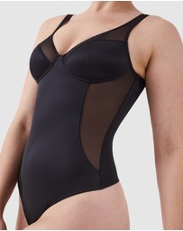 Spanx - SHAPING SATIN-Thong Bodysuit