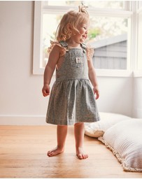 Kynd Baby - Pinafore Washed Denim - Size 2