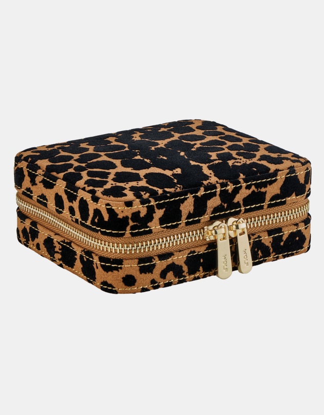Wolf - WOLF Savanna Leopard Print Jewellery Zip Case