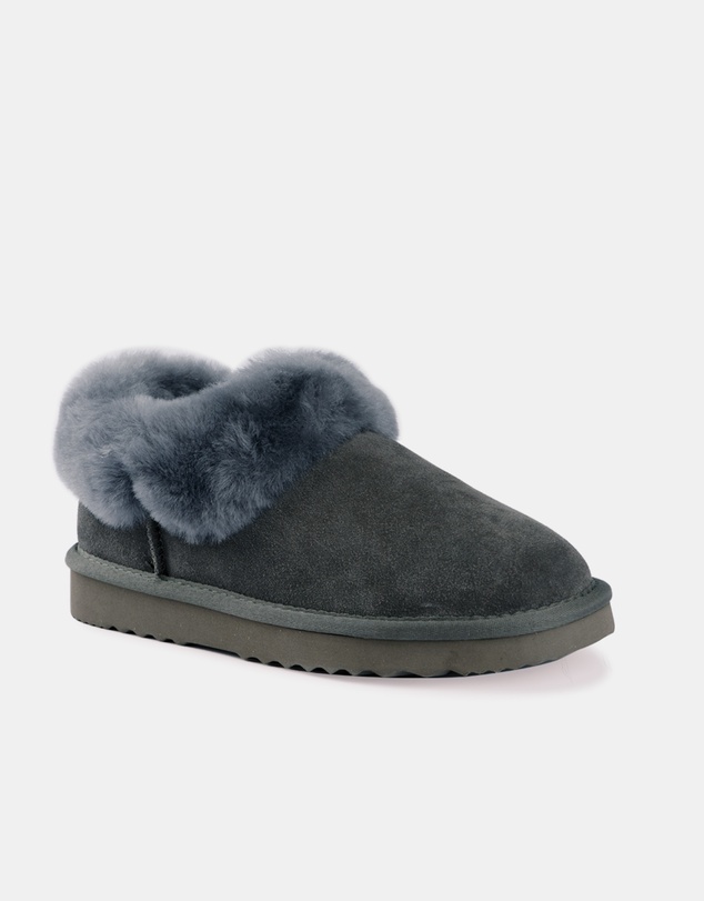AusWooli Ugg Boots - Coogee Sheepskin Wool Ankle Slippers