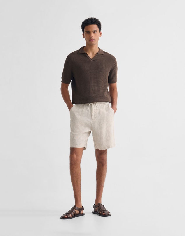 Oxford - Harley Linen Shorts