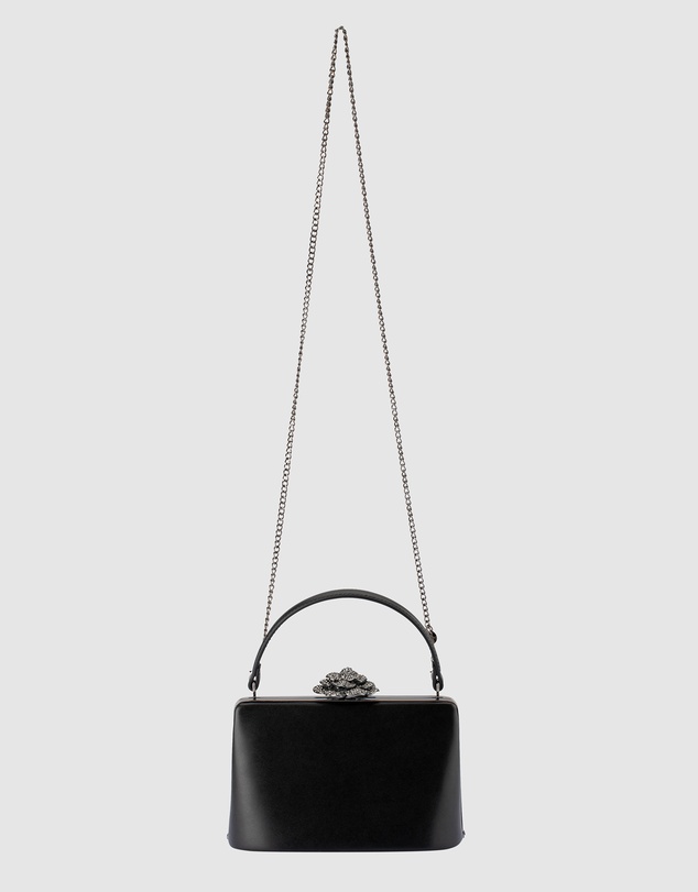 Olga Berg - Grace Embellished Frame Bag