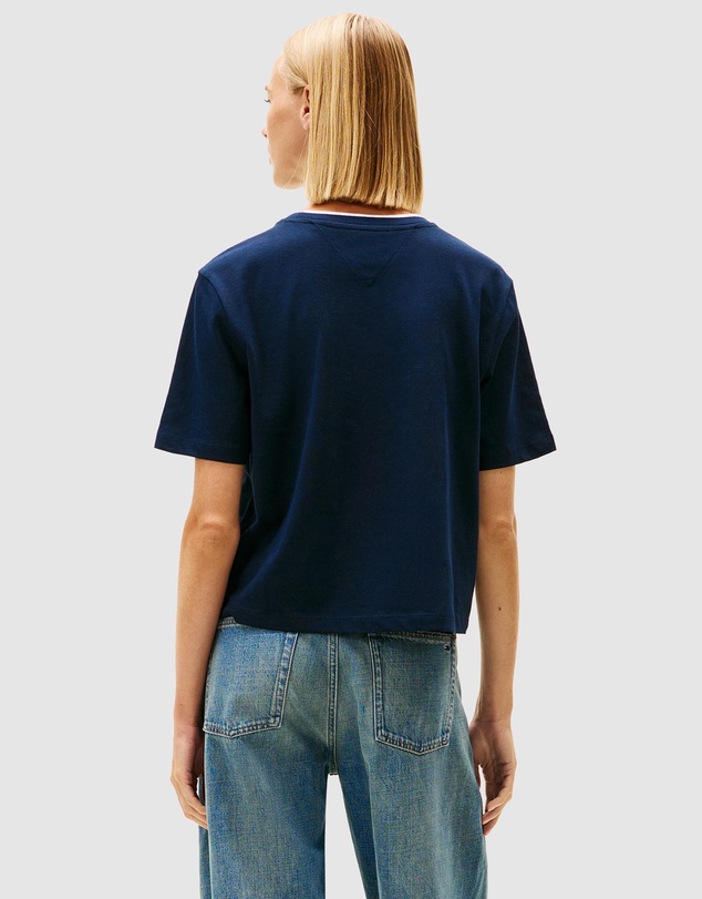 Tommy Jeans - Boxy Tommy Applique Shortsleeve Tee