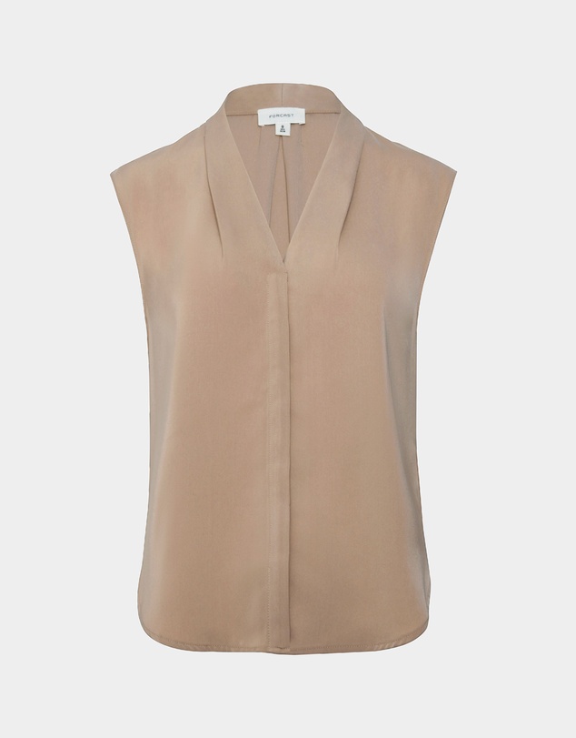 Forcast - Adelaide V-Neck Cap Sleeve Top