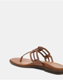 Vionic - Alvana Toe Post Sandal - Tan