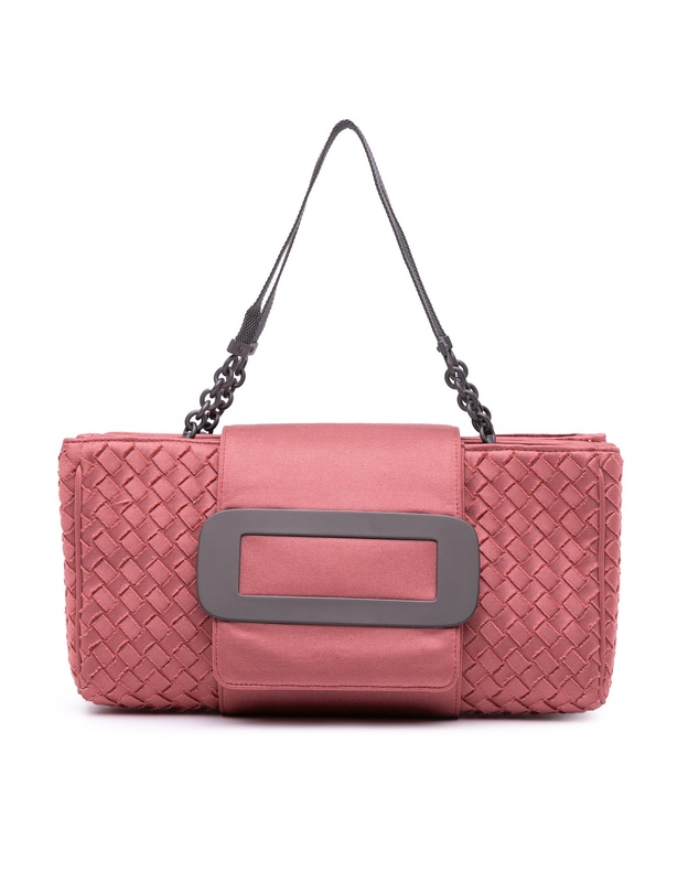 Pre-Loved by Azura Reborn - Pre-Loved bottega veneta Stylish Top Handle Bag with Unique Details and Durable Construction