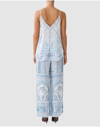 Camilla - Button Front Lounge Pants