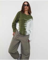 Pinky & Kamal - Tie Dye Long Sleeve Top