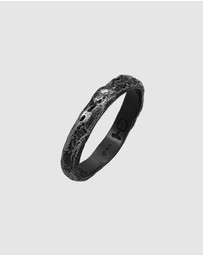 Haze & Glory - ICONIC EXCLUSIVE - Ring Band Ring Sun Chaser Dark in 925 Sterling Silver