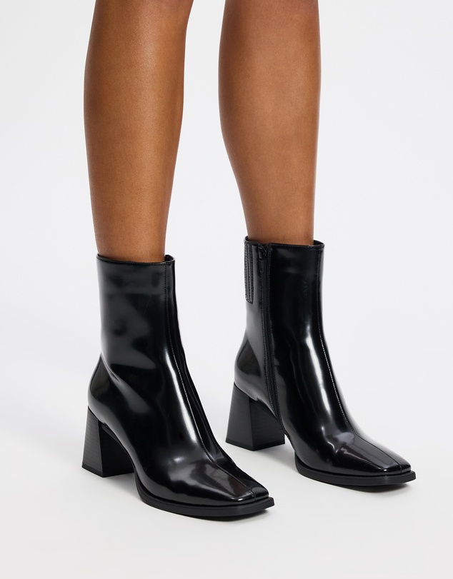 Dazie - Leonie Block Heel Ankle Boots
