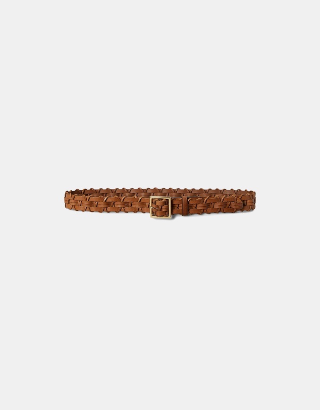Polo Ralph Lauren - Basket-Weave Leather Belt