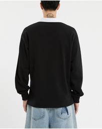 Kiss Chacey - Stacked Loopback Rugby Jumper