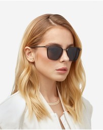 Hawkers Co - HAWKERS - Polarized Grey Dark INK Sunglasses for Men and Women UV400