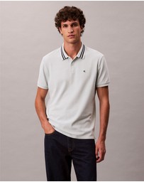 Calvin Klein Jeans - Casual Pique Classic Tipped Polo Shirt
