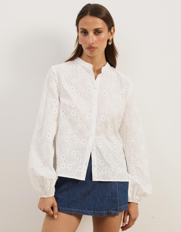 Atmos&Here - Hazel Broderie Blouse