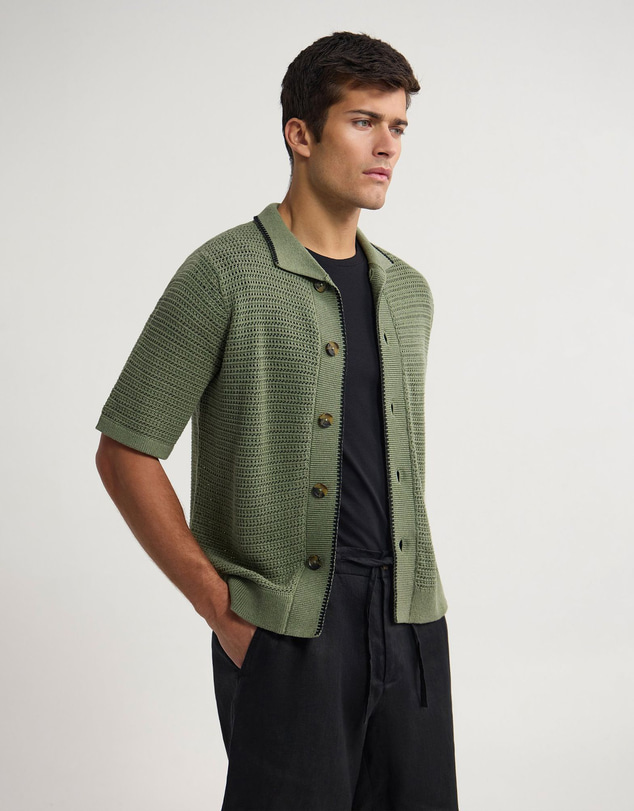 Oxford - Silas Button Up Knit