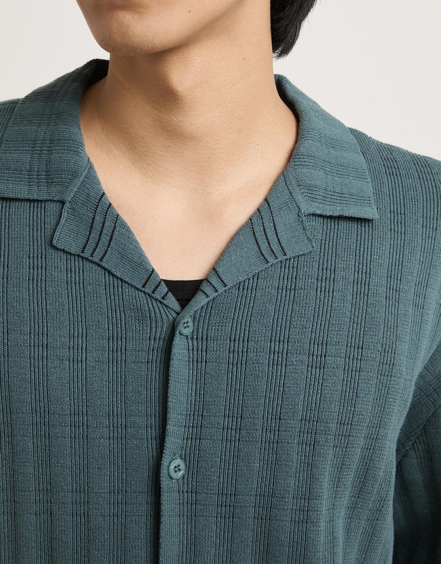Arvust - Hayes Knit Short Sleeve Resort Shirt