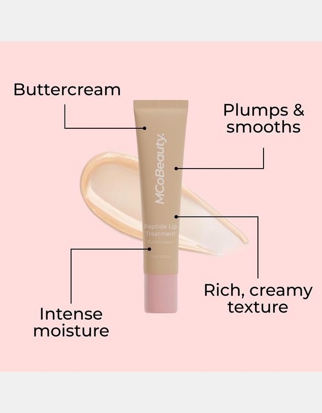 MCoBeauty - Peptide Lip Treatment - Buttercream