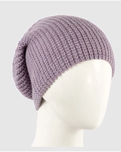 Max Alexander - European Made Lilac Soft Wool Beanie