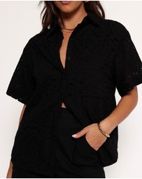 Petal & Pup - Kamala Shirt - Black