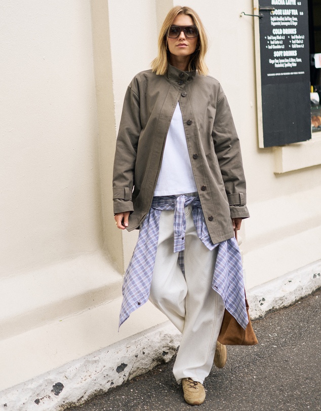 Ceres Life - Estelle Funnel Neck Jacket