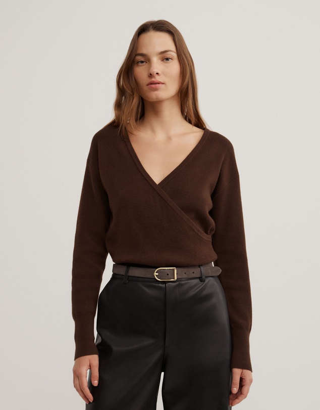 Witchery - Wrap Front Knit