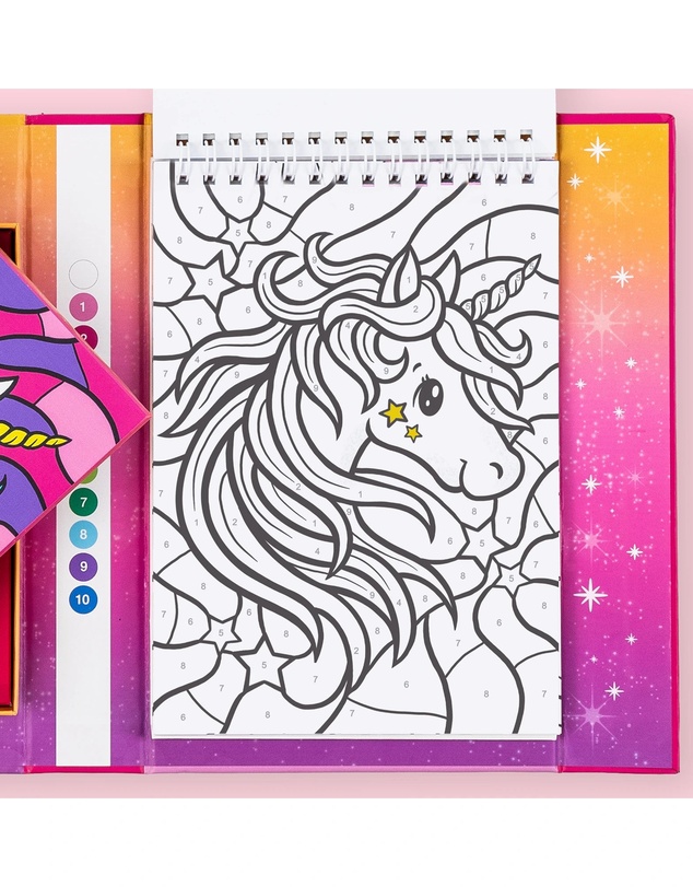 Tiger Tribe - Colour By Numbers - Unicorn Dreaming